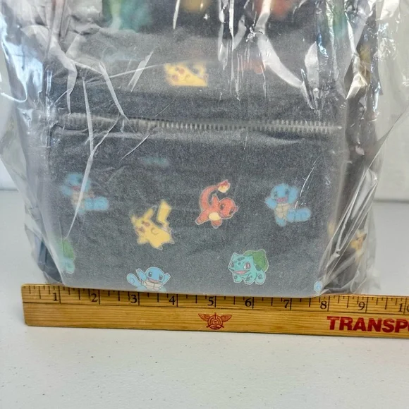 Loungefly Pokemon Starters Mini Backpack New In Packaging Multi-pocket Zip Close - Picture 13 of 14